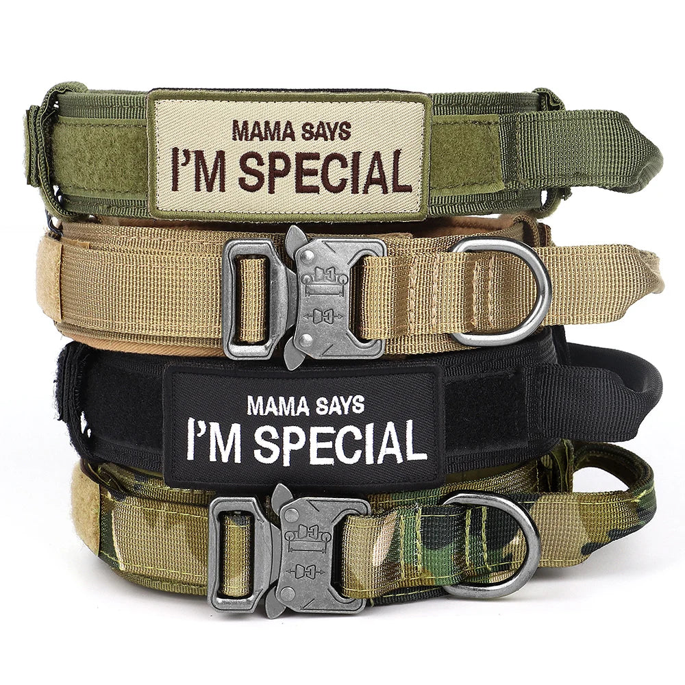 Personalized Dog Patches – Name ID Labels for Harness & Collar